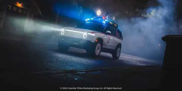 Rivian, actualización de Halloween inspirada en los Cazafantasmas