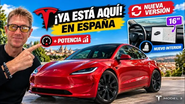 Tesla Model 3 Highland, disponible en el configurador en España