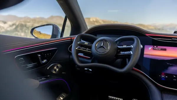 Mercedes EQS, estrena dirección steer-by-wire por 2.975€ extra