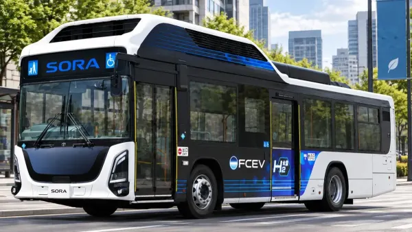Toyota Sora, autobús de hidrógeno de 299 CV con repostaje en 10 minutos