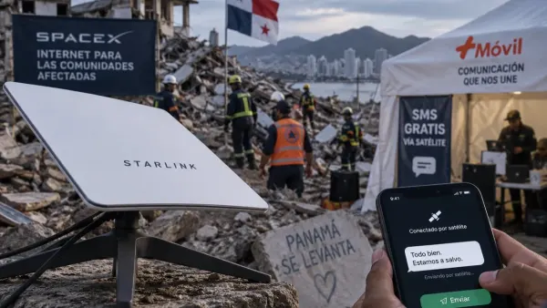 SpaceX y Starlink, Internet gratis tras el terremoto en Panamá