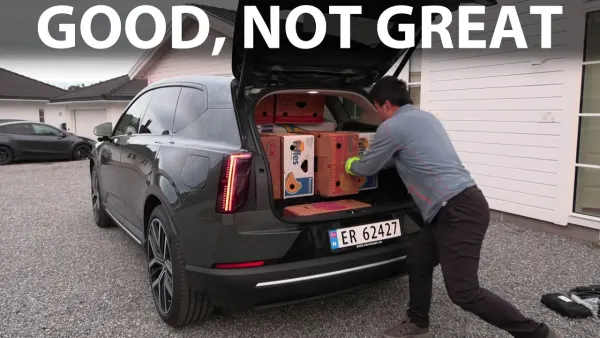 Volvo EX60 Twin Ultra P10, prueba de capacidad y maletero real