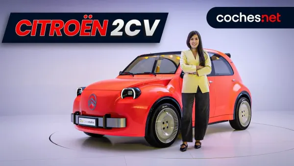 Citroën 2CV Concept, el clásico vuelve como eléctrico de 3,76 metros