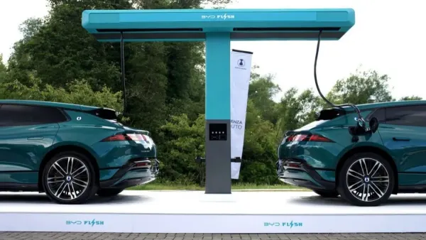 BYD, 100 cargadores ultrarrápidos en Europa para finales de 2026