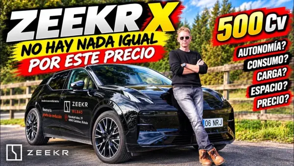 ZEEKR X, a prueba el SUV eléctrico con casi 500 CV de potencia