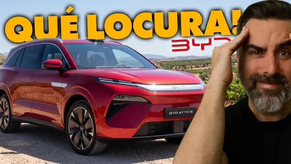 BYD Atto 8, carga en 5 minutos y 650 km, llega a España