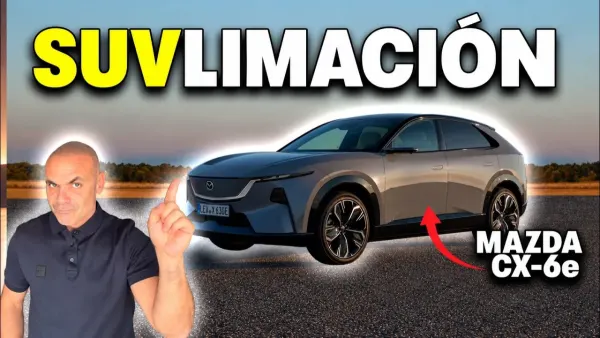 Mazda CX-6e, así es el SUV eléctrico desarrollado junto a Changan