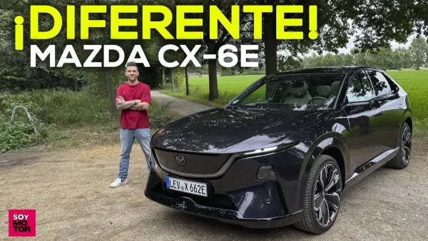Mazda CX-6e, precio desde 46.200€, 258 CV y 484 km de alcance