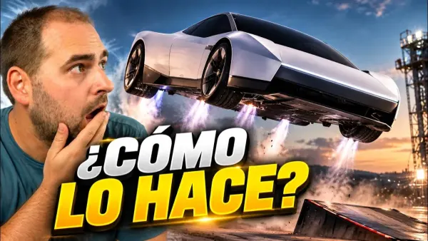 Tesla Roadster, cómo funcionan los propulsores del coche que vuela