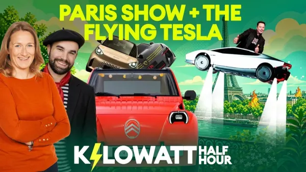 Tesla Roadster y el Salón de París, debate en Kilowatt Half Hour