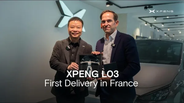 XPENG L03, primera entrega en Francia del SUV eléctrico