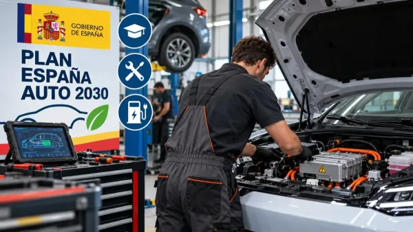 Los talleres mecánicos piden entrar en el Plan España Auto 2030