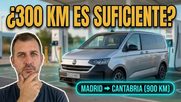 Volkswagen e-Caravelle 2026, prueba de 850 km con 307 km de autonomía