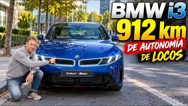 BMW i3 2026, hasta 912 km WLTP y carga a 400 kW