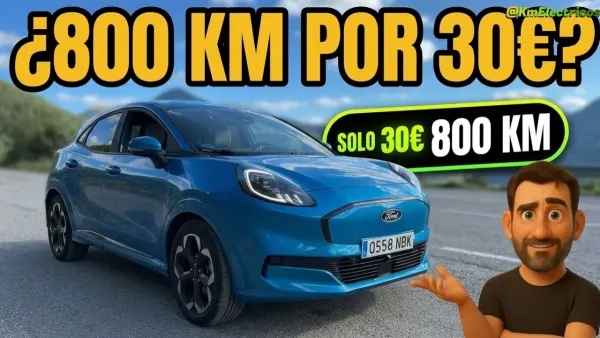 Ford Puma Gen-e 2026, prueba de consumo y viaje de Madrid a Cantabria