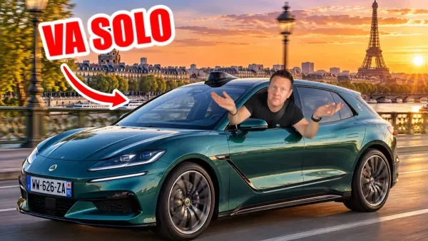 Denza Z9 GT, a prueba con el sistema God's Eye de BYD en París