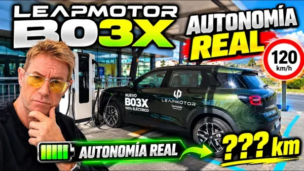 Leapmotor B03X, prueba de autonomía real y consumo a 120 km/h