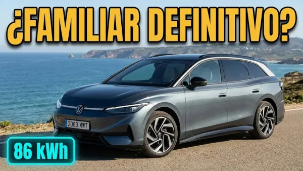 Volkswagen ID.7 Tourer, el familiar eléctrico con 86 kWh útiles y 286 CV