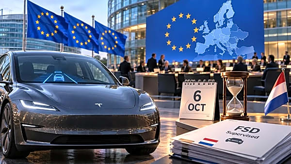 Tesla FSD en Europa, retrasado sin votación prevista para el 6 de octubre