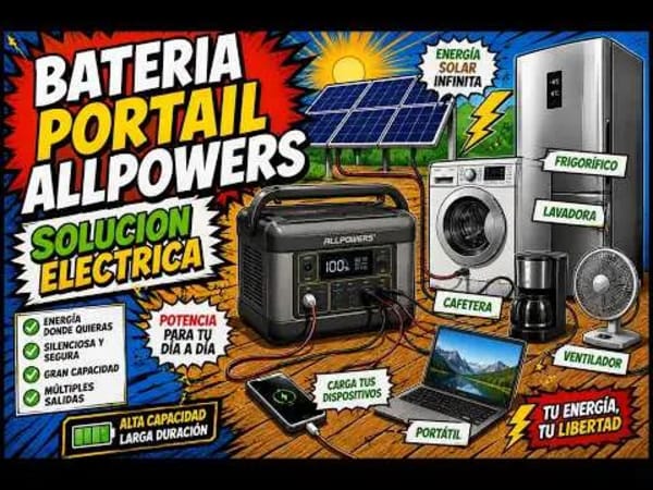 Probamos ALLPOWERS: ¿La batería definitiva?