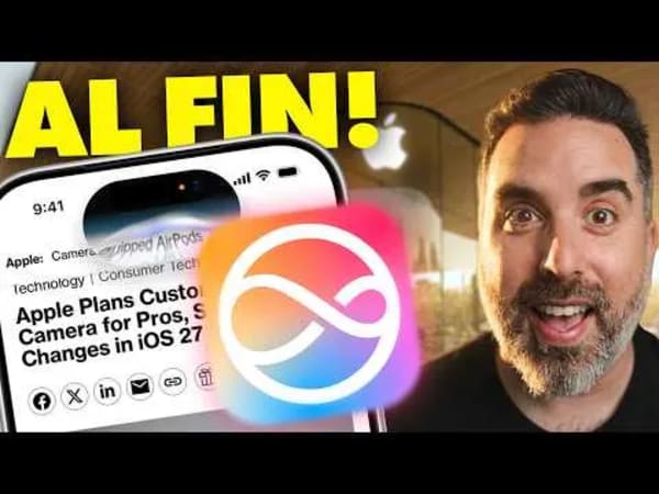 La IA llega FINALMENTE al iPhone: SIRI cambia POR COMPLETO en iOS 27 | WWDC 2026