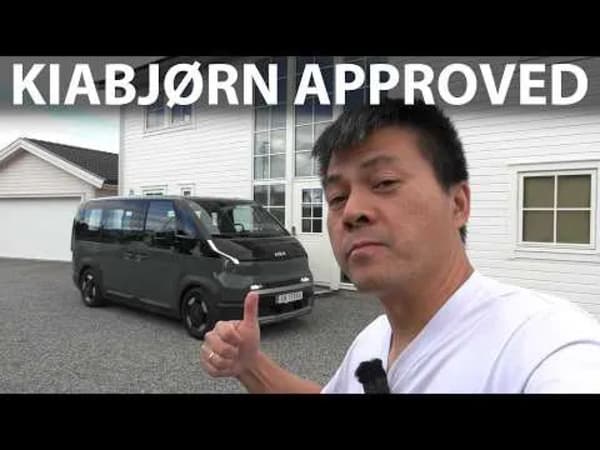 Viaje de pasajeros del Kia PV5 al Foldvik Family Park, parte 2