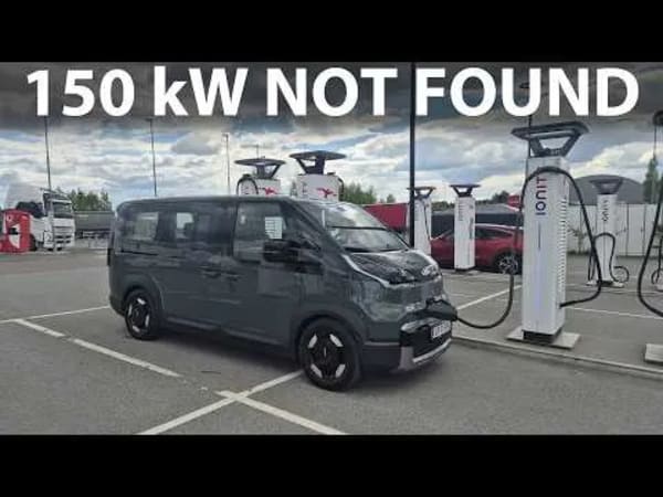 Prueba de carga del Kia PV5