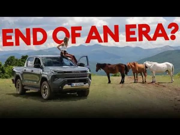 Primera prueba de la Toyota Hilux EV: ¿Es realmente una Hilux?