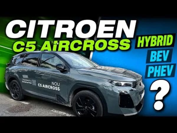 Citroen C5 Aircross - Test del Hybrid - Etiqueta Cero con 48 V - Sígueme para ver test PHEV y BEV