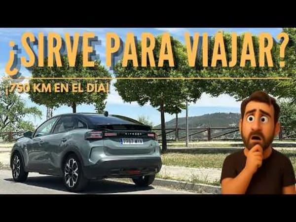 750 km en el día con el Citroën ë-C4 🔋 54 kWh 2026 ¿Suficiente o error para viajar? #CitroenEc4