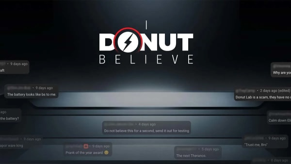 La batería de estado sólido de Donut Lab se tambalea: una investigación apunta a que era de iones de litio