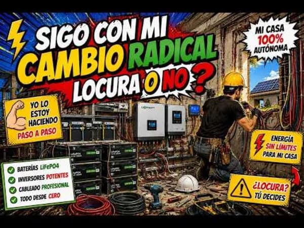 Cambio Radical en casa Me vuelvo loco ¿o no?
