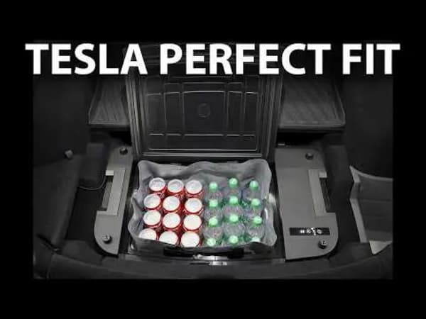 ¡Pronto tendré el frigorífico Jowua para el Tesla Model Y Juniper! Promoción especial "Teslabjorn"
