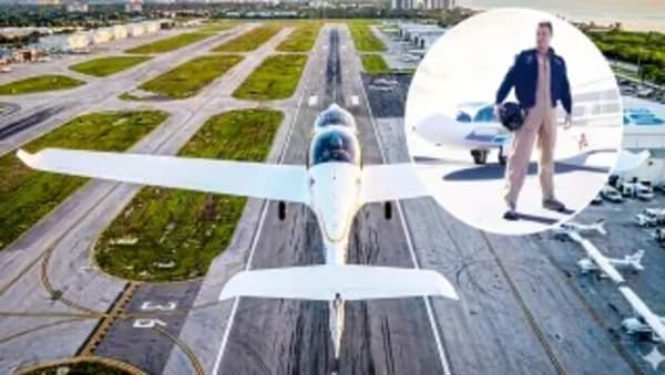 Miguel Iturmendi, el español que pilotó el primer avión eléctrico con baterías de estado sólido