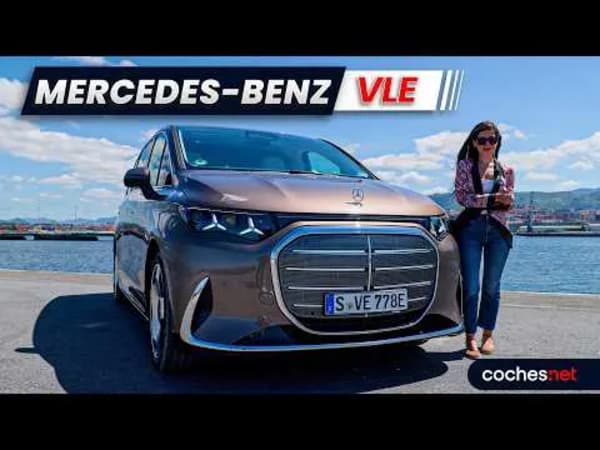 Mercedes-Benz VLE 2026, probamos el monovolumen eléctrico de lujo fabricado en Vitoria