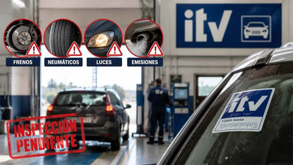 ITV, uno de cada tres coches no pasa la inspección a tiempo en España