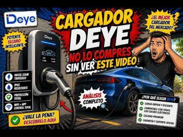 Cargador Deye, análisis y advertencias antes de comprar