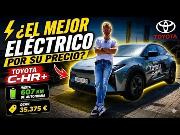 Toyota C-HR+, el SUV eléctrico con 607 km de autonomía y carga rápida