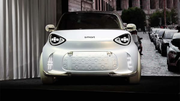 Smart Concept #2, el biplaza eléctrico urbano que recupera la esencia de la marca