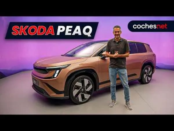 Skoda Peaq, el nuevo SUV eléctrico de siete plazas y más de 4,8 metros