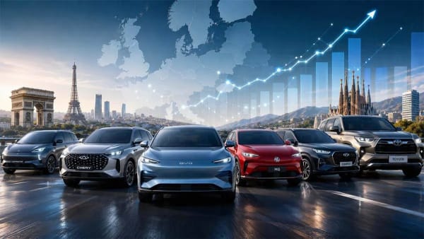 Marcas chinas, sus ventas se disparan en Europa y amenazan a Volkswagen y Stellantis