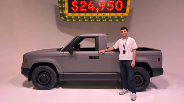 Slate Truck, ¿es demasiado básico el eléctrico de $25.000?