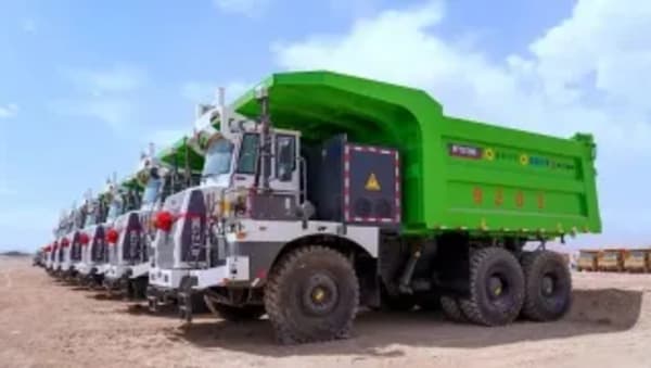 Zijin Mining, los camiones eléctricos de 140 toneladas que se fabricaron ellos solos