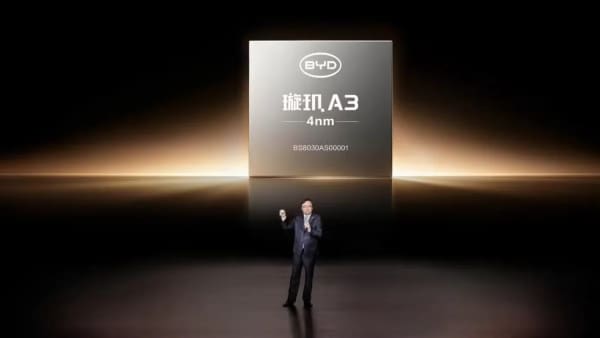 BYD, chip Xuanji A3 de conducción inteligente para sus coches Denza en 2027