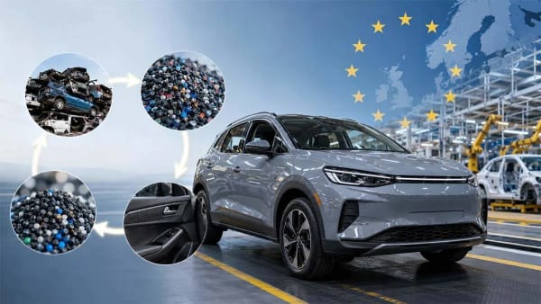 UE, nueva normativa para coches: más plástico reciclado y menos residuos