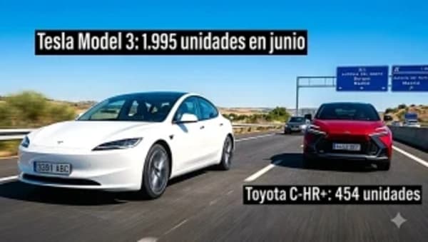 Tesla Model 3, el eléctrico que destroza a Toyota en ventas en España