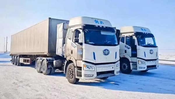 FAW Jiefang, camión eléctrico con batería de sodio, más de 15.000 km de pruebas