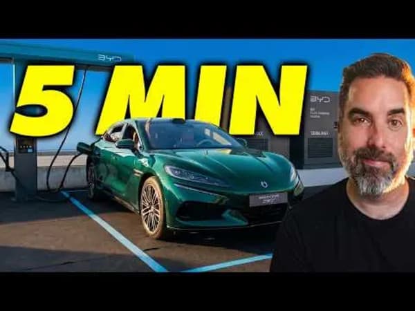 BYD Flash Charging, carga del 10 al 97% en 9 minutos en España