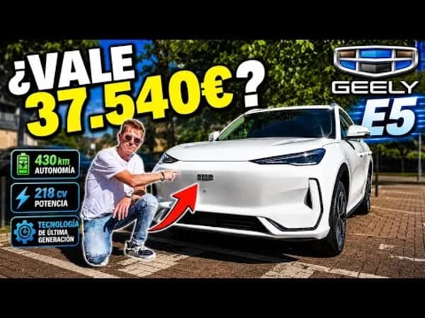 Geely E5, el SUV eléctrico por 37.540€ que busca rivalizar con BYD