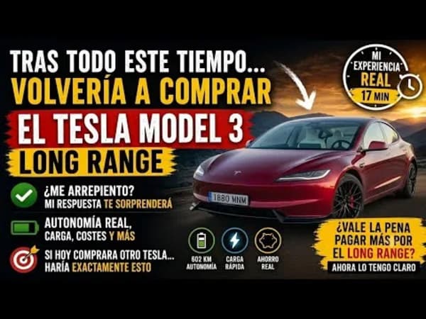 Tesla Model 3 Highland Long Range, ¿merece la pena pagar más por su autonomía?